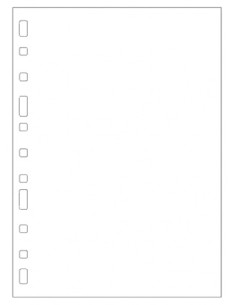 RECAMBIO MULTIFIN Fº 16 ANILLAS LISOS